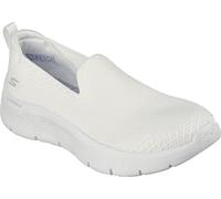 Skechers GO Walk Flex Bright Summer, Zapatillas Mujer, White Textile/Trim, 37.5 EU