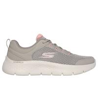 Skechers GO Walk, IR A Caminar Flex Caley Mujer, Taupe Synthetic/Pink Trim, 37 EU