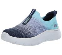 Skechers Tenis Go Walk Flex Cali Sunset para mujer, Azul marino/Aguamarina, 37 EU