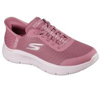Skechers GO Walk Flex Grand Entry sin Cordones para Mujer, Ribete Textil Rosa, 39.5 EU