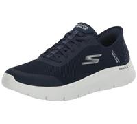 Skechers Go Walk Flex Grand Entry, Zapatillas Mujer, Azul Marino Blanco, 37 EU