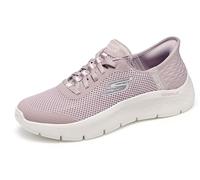 Skechers Go Walk Flex Grand Entry, Zapatillas Mujer, Ribete Textil Malva, 35 EU