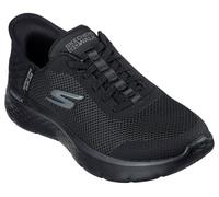 Skechers Go Walk Flex Grand Entry, Zapatillas Mujer, Ribete Textil Negro, 40 EU