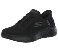 Skechers Go Walk Flex Hands Free Slip-ins-Grand Entry Sneaker, Zapatillas Mujer, Black, 41 EU Ancho