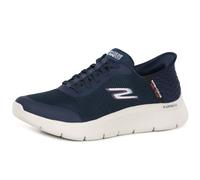 Skechers Go Walk Flex-Hands Up, Zapatillas Hombre, Azul Marino, 43 EU