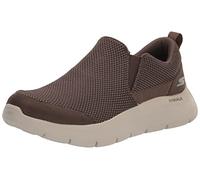 Skechers GO Walk Flex Impeccable II, Zapatillas Hombre, Khaki Textile, 41 EU
