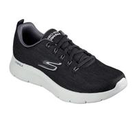 Skechers Go Walk Flex-Independent, Zapatillas Hombre, Negro, Gris, 39.5 EU