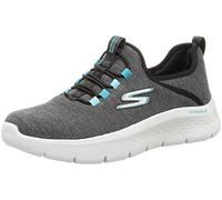 Skechers Go Walk Flex-Lucy, Zapatillas Mujer, Black, 38 EU Ancho