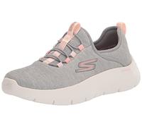 Skechers Go Walk Flex Lucy, Zapatillas Mujer, Grey Pink, 36 EU