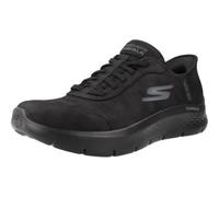 Skechers Zapatillas Go Walk Flex Mali Slip-In – Negro textil – Talla 41 EU