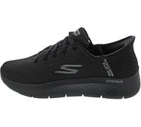 Skechers Go Walk Flex-New World, Zapatillas Hombre, Black Textile/Synthetic, 44 EU