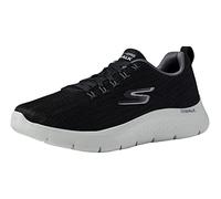 Skechers Go Walk Flex - Quota Hombre Scarpe da Ginnastica, Black Textile Grey Trim, 39.5 EU