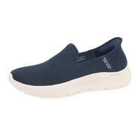 Skechers GO Walk Flex Relish, Zapatillas Mujer, Navy Textile/Trim, 36 EU