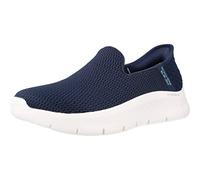 Skechers GO Walk Flex Relish, Zapatillas Mujer, Navy Textile/Trim, 36 EU