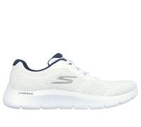Skechers GO WALK Flex - Remark en Blanco/Navy, talla 45, Vegan