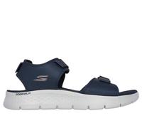 Skechers GO WALK Flex Sandal - Antigua Beach en Navy/Naranja, talla 46