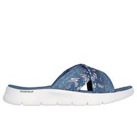 Skechers GO WALK Flex Sandal - Butterfly Bliss en Navy, talla 39, Vegan