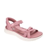 Skechers GO Walk Flex Sandal Illuminate, Sandalia Mujer, Purple, 41 EU