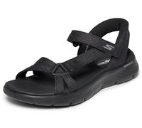 Skechers Sandalias de mujer GO Walk Flex Sandal Illuminate 141481 Slip Ins Negro 41 EU