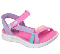 Skechers Go Walk Flex Sandal Lots of Sol, Niña 0-24, Multicolor, 12.5 UK Child