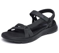 Skechers - GO WALK FLEX SANDAL SUBLIME, SANDALIA GO WALK FLEX SUBLIME, Black Textile,