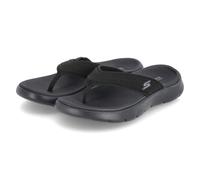Skechers GO Walk Flex Sandal, Zapatos Mujer, Negro y Negro, 41 EU