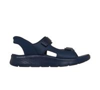 Skechers GO Walk Flex - Sandalias para Hombre, Color Azul Marino Textil/Ribete, Talla 7.5