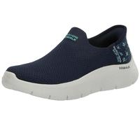 Skechers Go Walk Flex Sunset Rose Hands Free Slip-ins, Zapatillas Mujer, Azul Marino y Turquesa, 38 EU