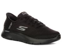 Skechers Go Walk Flex World Slip-Ins Mesh Hombre Trainer En Negro EU 41-46