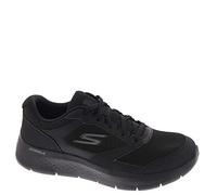 Skechers GO Walk Flex, Zapatillas Hombre, Black, 45.5 EU