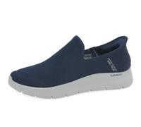 Skechers GO Walk Flex, Zapatillas Hombre, Navy Textile, 45 EU