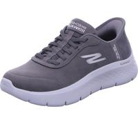 Skechers Go Walk Flex, Zapatillas Mujer, Gris Oscuro, 39.5 EU