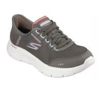 Skechers Go Walk Flex, Zapatillas Mujer, Olive, 42 EU