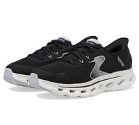 Skechers Zapatillas GO Walk Glide-Step 2.0 DANI Slip-On para mujer Tela negra ribete lavanda 39 EU