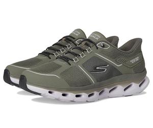 Skechers Go Walk Glide Step 2.0 Elektra Hands Free Slip-ins, Zapatillas Mujer, Hoja de Oliva para mí Leaf It To Me, 37.5 EU