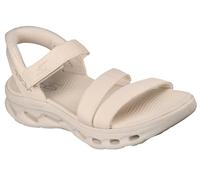 Skechers GO Walk Glide-Step 2.0 Ella - Sandalias Planas para Mujer, Color Natural, Talla 4