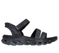 Skechers GO WALK Glide-Step 2.0 Sandal - Giselle en Negro/Gris, talla 36, Vegan