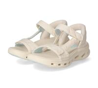 Skechers GO Walk Glide-Step 2.0 - Sandalias Planas Jada para Mujer, Color Natural, Talla 8
