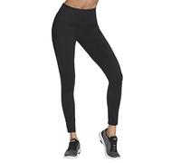 Skechers Legging de yoga para mujer Go Walk Go Flex – Cintura alta, 2 bolsillos – Negro Bold XXL