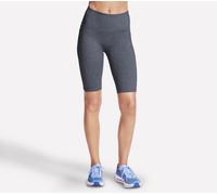 Skechers GO WALK High Waisted 10 Inch Bike pantalones cortos en Gris, talla 3XL