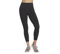 Skechers Go Walk High Waisted 7/8 Legging W03LG31B-BLK, Womens Leggings, Black, XS EU
