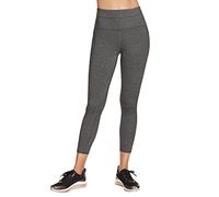 Skechers Go Walk High Waisted 7/8 Legging W03LG31B-GYS, Womens Leggings, Grey, M EU