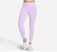 Skechers GO WALK High Waisted Legging en Blanco/Plata, talla XL