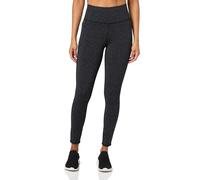 Skechers Go Walk High Waisted Legging Leggins, Black Ditzy Daisies, L para Mujer