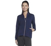 Skechers Go Walk Hoodless Hoodie - Chaqueta para mujer, Azul marino, M
