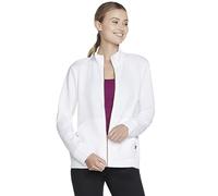 Skechers Go Walk Hoodless Hoodie Jacket Sudadera, 100 Wht White, L para Mujer