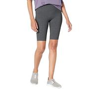 Skechers Go Walk Slip Ins High Waisted 10" Active Bike Short Pantalones Cortos, Gris, XS para Mujer