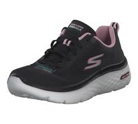 Skechers Go Walk Hyper Burst Space Insight, Zapatillas Mujer, Negro (Black Textile/Pink Trim), 37 EU