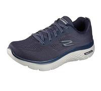 Skechers GO WALK HYPER BURST, Zapatillas de deporte para Hombre, Navy Textile/ Synthetic Trim, 41 EU