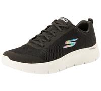 Skechers GO Walk, IR A Caminar Flex Viva Mujer, Black Textile/White Trim, 36 EU
